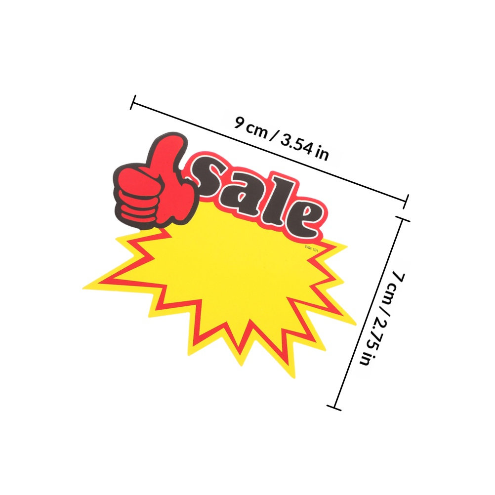 200Pcs Price Labels Bright Yel - đánh giá và giá Yard Sign Blank