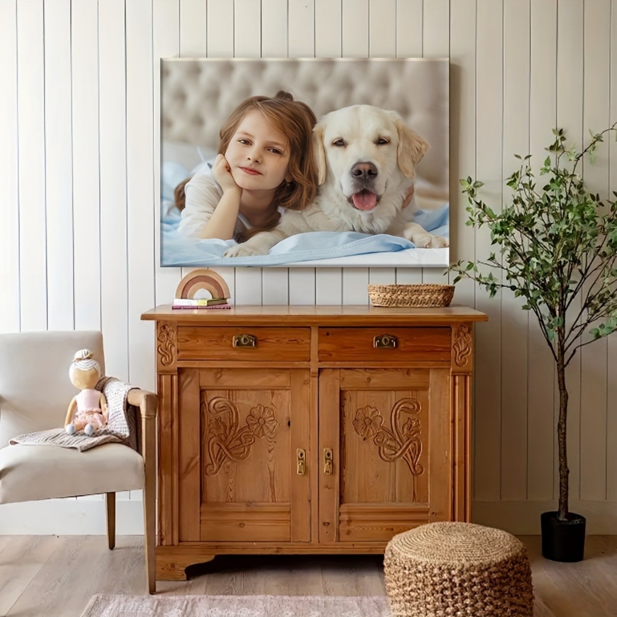 Custom Personalized Canvas Wal - đánh giá và giá Photo Acrylic Block
