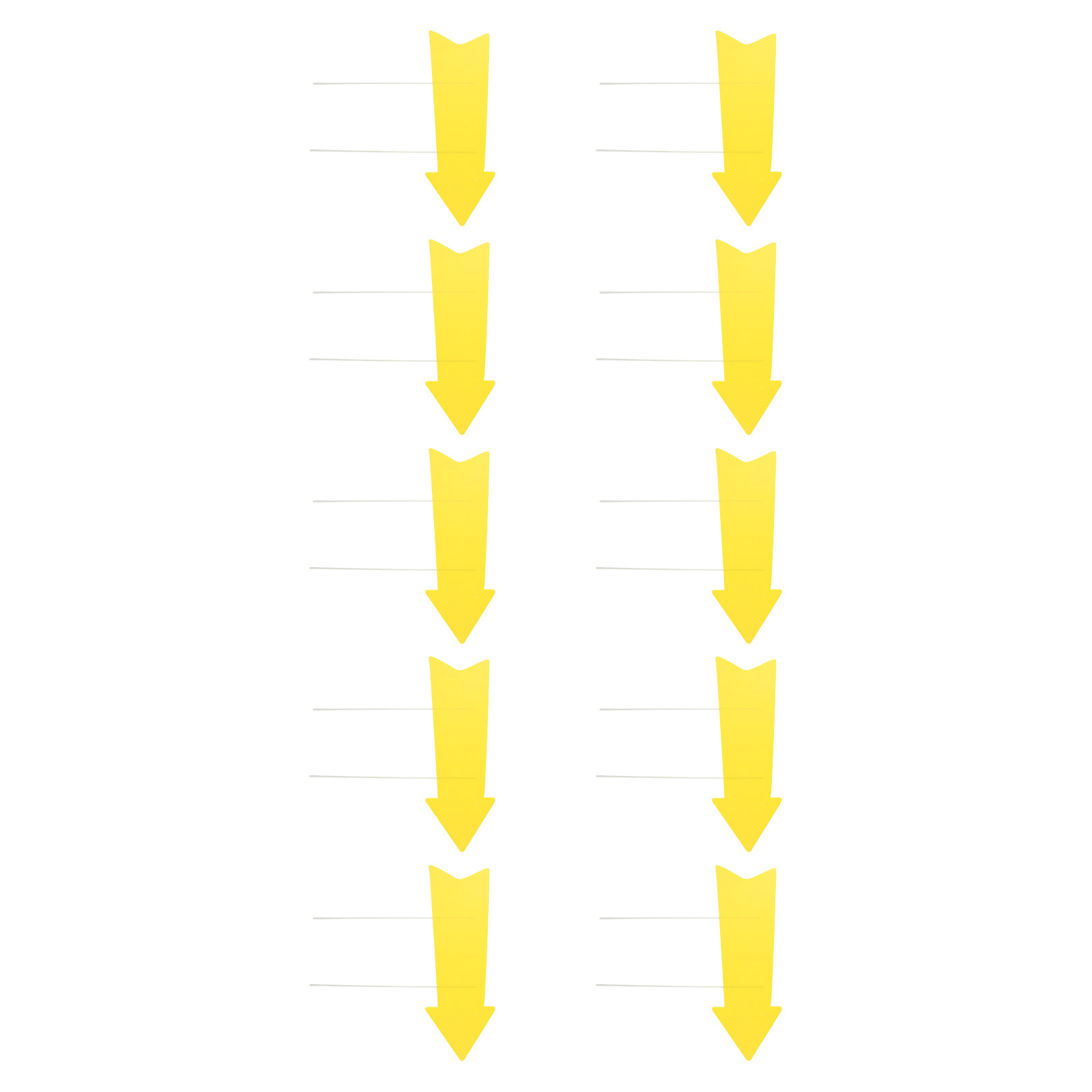 10Pcs Blank Arrow Yard Signs D - đánh giá và giá Yard Sign Blank