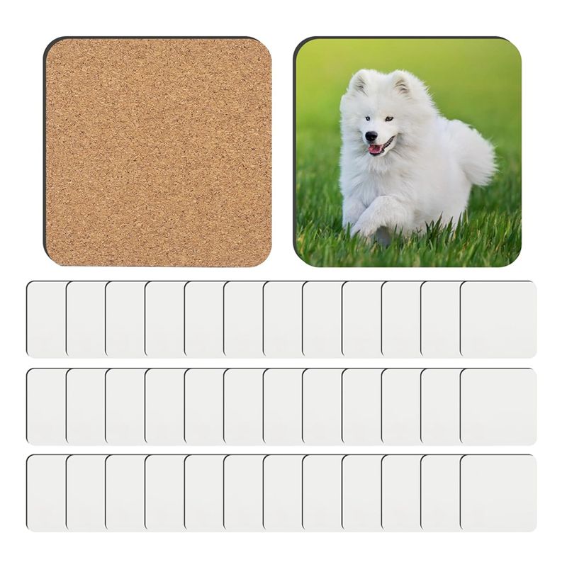 NEW HOT In Stock-36 PCS Sublim - đánh giá và giá Coaster Sublimation Blank