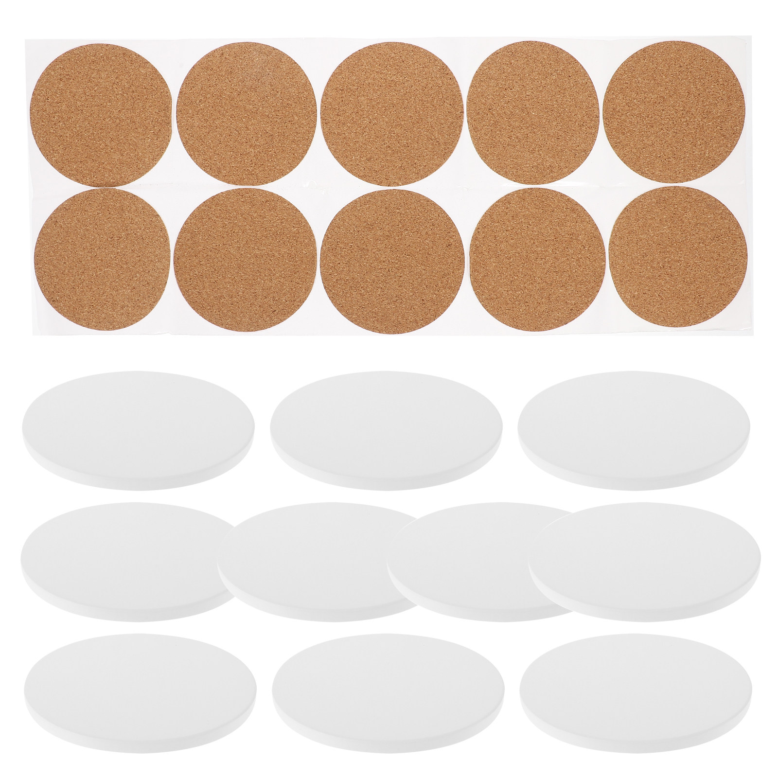 10Set Ceramic Coasters Sublima - đánh giá và giá Coaster Sublimation Blank